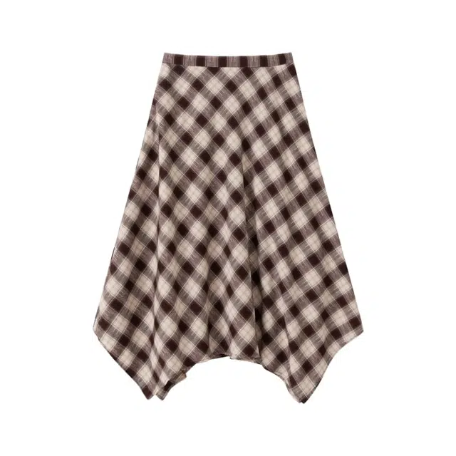 柳絮自制 时尚舒适简约休闲长裙 女款