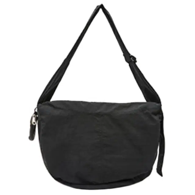 三福 肩带可调节贴花设计 尼龙 斜挎单肩包 大号 女款 大红色/黄色/黑色/灰色