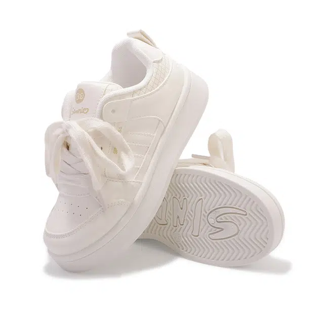 合成革 学院风简约厚底潮流百搭 耐磨 低帮 板鞋 女