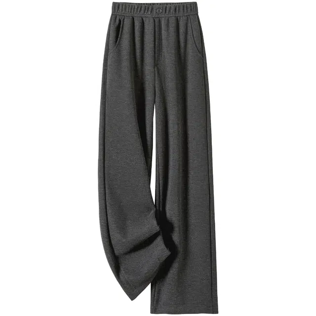 她池 时尚舒适通勤简约休闲裤 女款