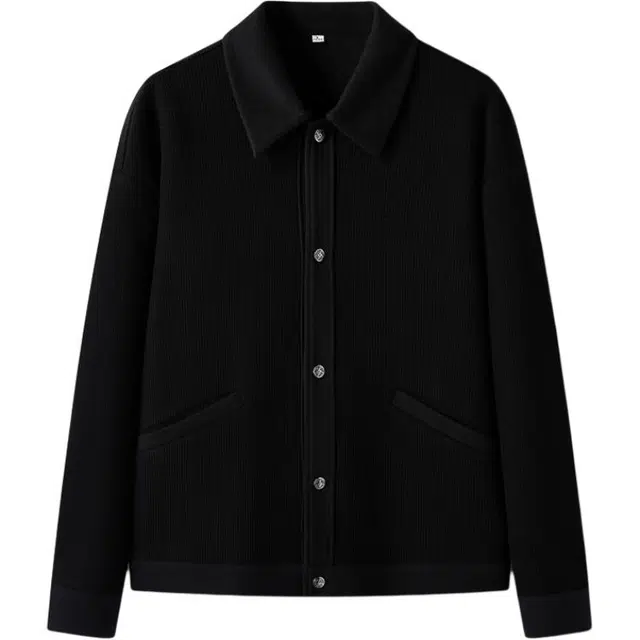 太子龍 合身适中翻领长袖夹克外套 男款