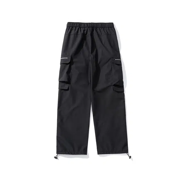 领航骆驼 轻量化特氟龙软壳三防机能防水山系户外运动百搭登山直筒   工装裤 男女同款