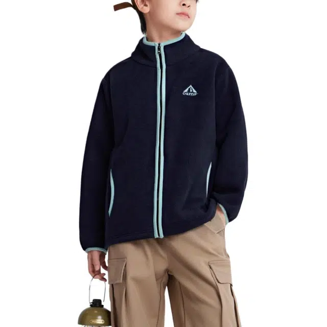 左西绒感外套 时尚潮流百搭 儿童款