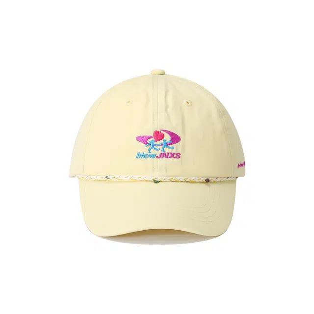 江南先生 公园私奔计划运动撞色刺绣可调节百搭舒适休闲帽子 棉 鸭舌帽 男女同款情侣款