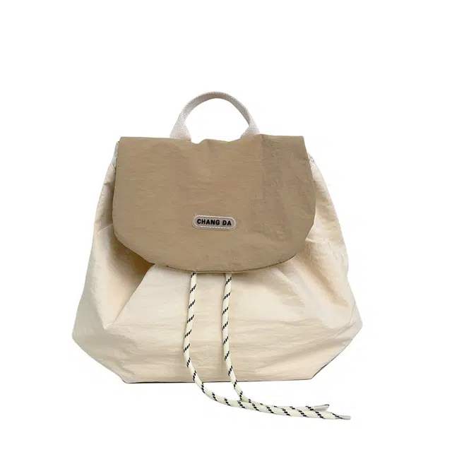 醇龙 时尚小众简约轻便 尼龙 双肩包 常规 女款 多色