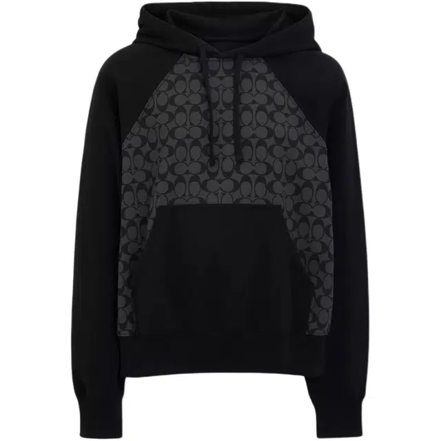 COACH Signature Hoodie Logo