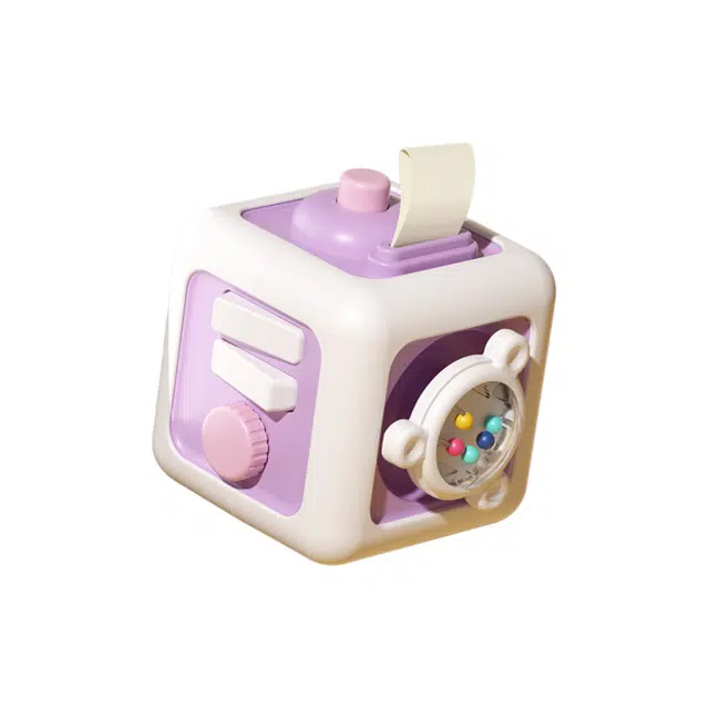 咕轹 魔方六面体忙碌球 益智力训练 早教教具