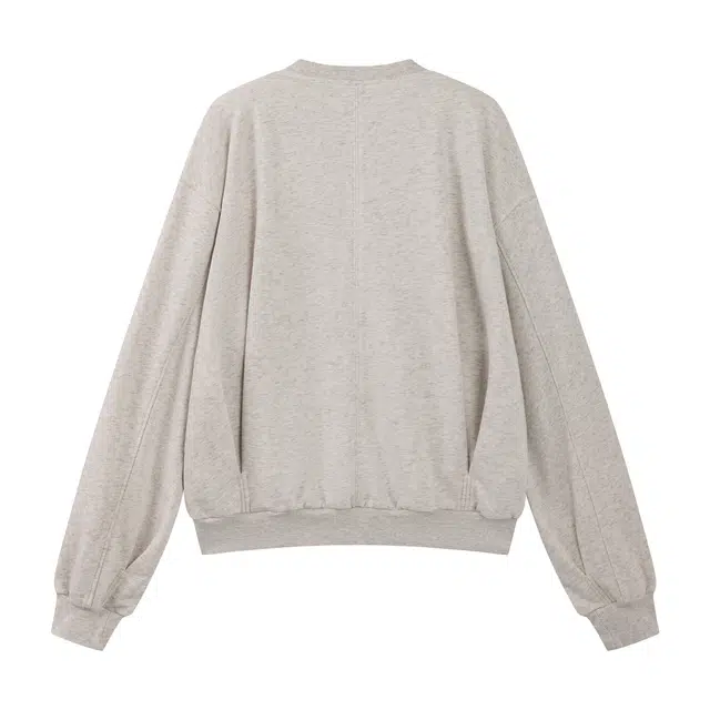 江南先生 卡通日系圆领长袖秋冬内搭外穿休闲宽松卫衣 男女同款