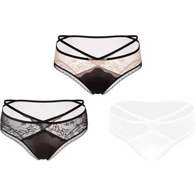 小甜崽 蕾丝优雅性感三角内裤 女款