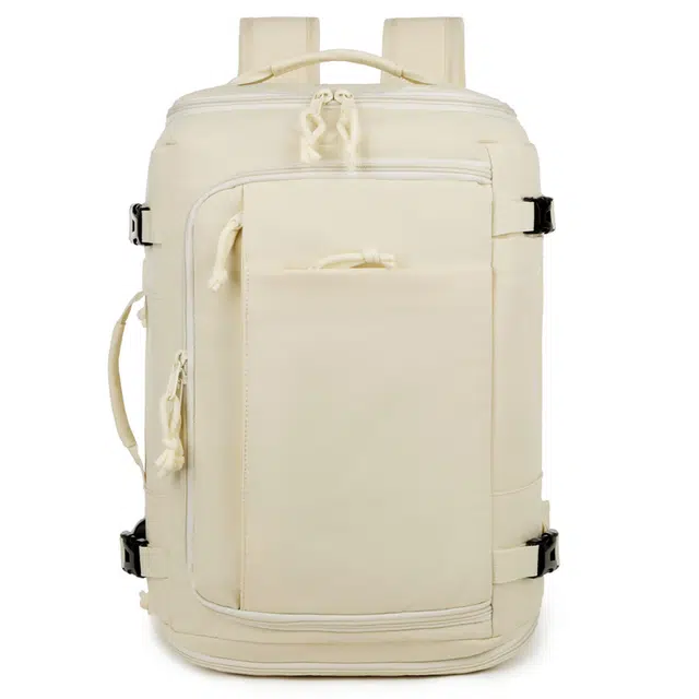 醇龙 大容量多功能高颜值纯色百搭 牛津布 双肩包 常规 男女同款情侣款 多色