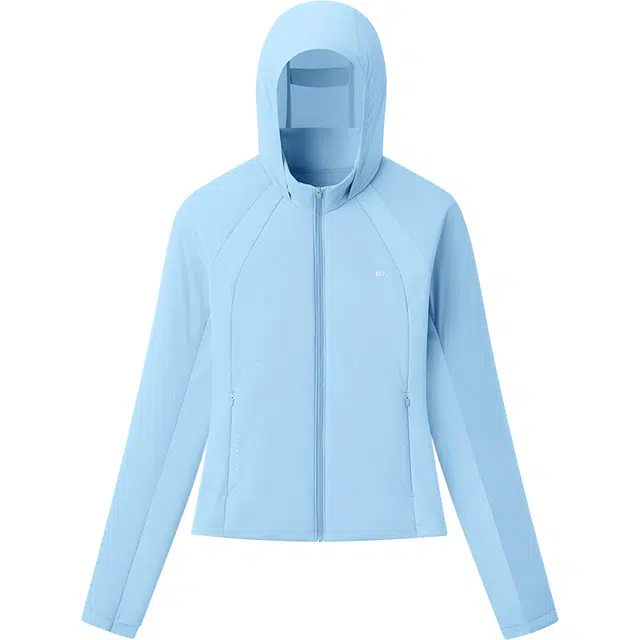 蕉下 弹力连帽保暖运动气绒外套简约通勤轻薄户外休闲防风防寒透气舒适棉服 女款