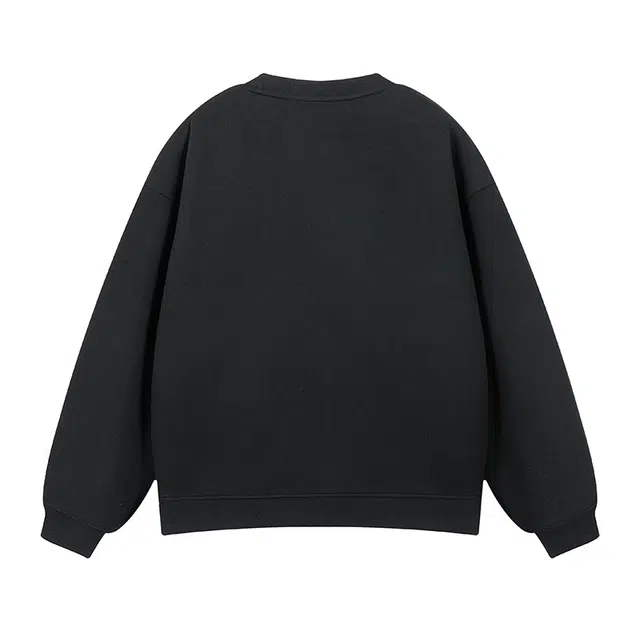 吾皇猫 美式复古学院风简约百搭英文字母印花基础款舒适透气圆领套头休闲宽松无性别穿搭长袖卫衣 男女同款