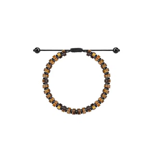 眰恦 精致小众 个性独特 美拉德色系 轻奢风格手饰#好运 虎眼石 手链 男女同款情侣款