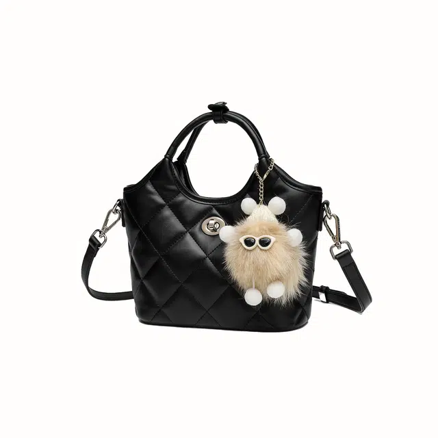 维尼奥 小众设计高级感时尚菱格日常通勤 合成革 手提包 常规 女款 多色