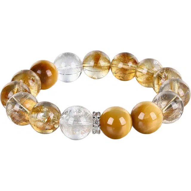 翠雅金楼 八方来财日进斗金 新中式多宝手饰 多财多福净化磁场国潮百搭时尚高级感#好运天然 多色水晶 手串 男女同款情侣款