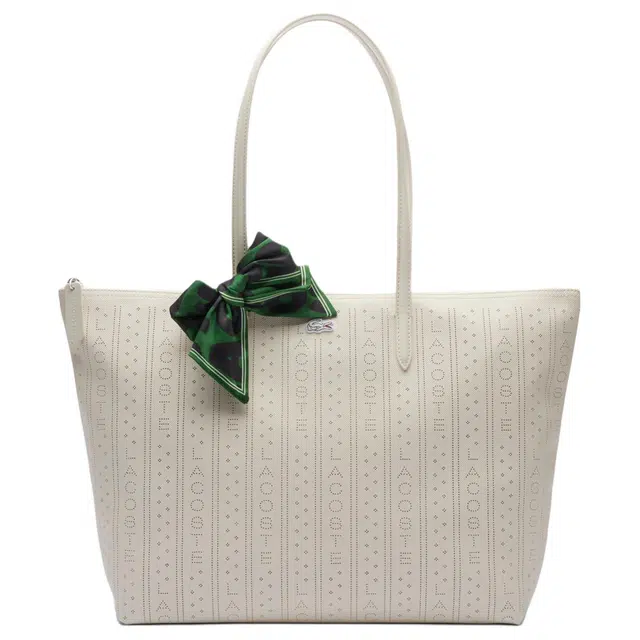 LACOSTE Petit Piqu PVC Tote