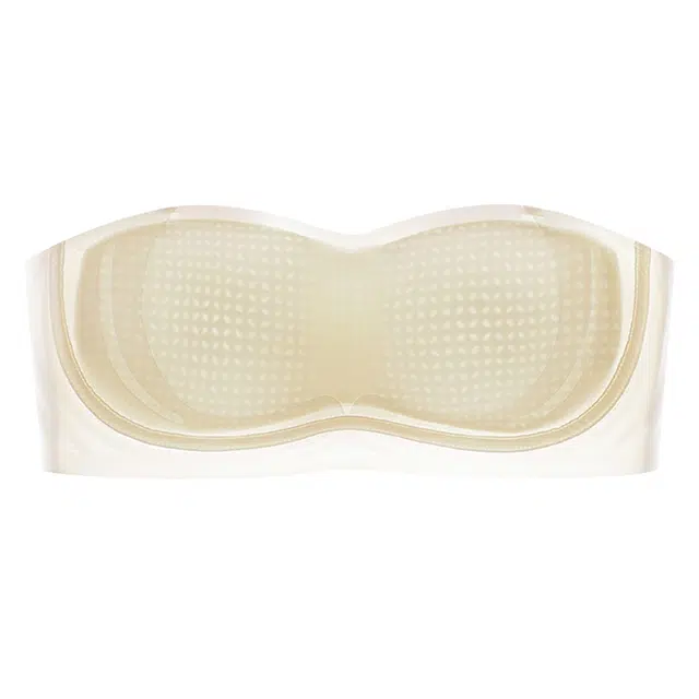 二三二三 透气吸汗隐形无痕抹胸内衣亲肤柔软聚拢防下垂胸罩舒适抑菌防滑纯欲美背时尚百搭日常通勤无钢圈文胸 女款