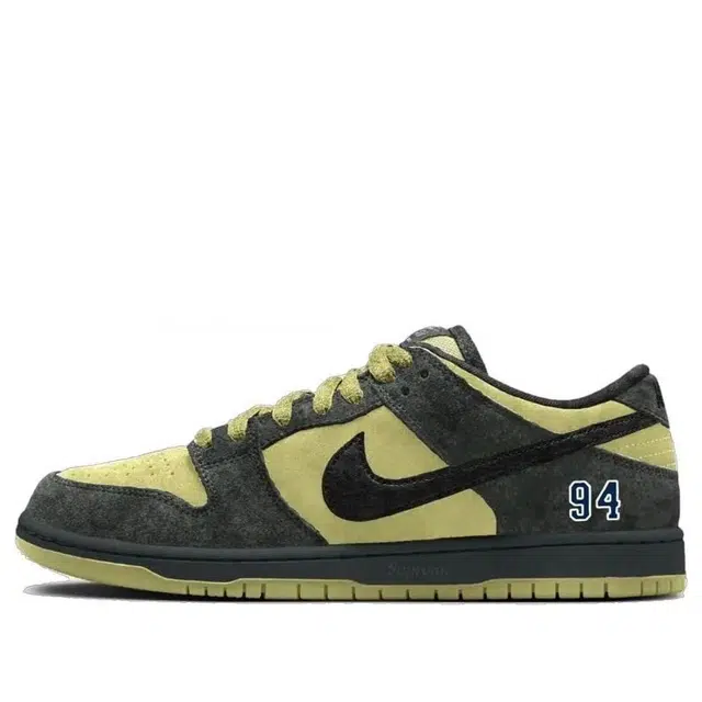 Supreme x Nike SB Dunk Low Yellow Black