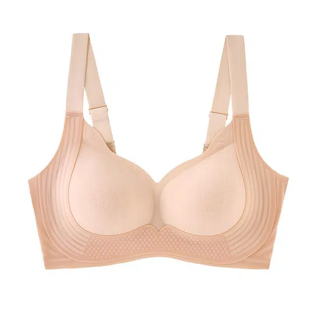 莫代尔 轻盈聚拢舒适承托调整型透气背心侧收副乳防下垂无痕内衣时尚百搭柔软聚拢文胸 女款