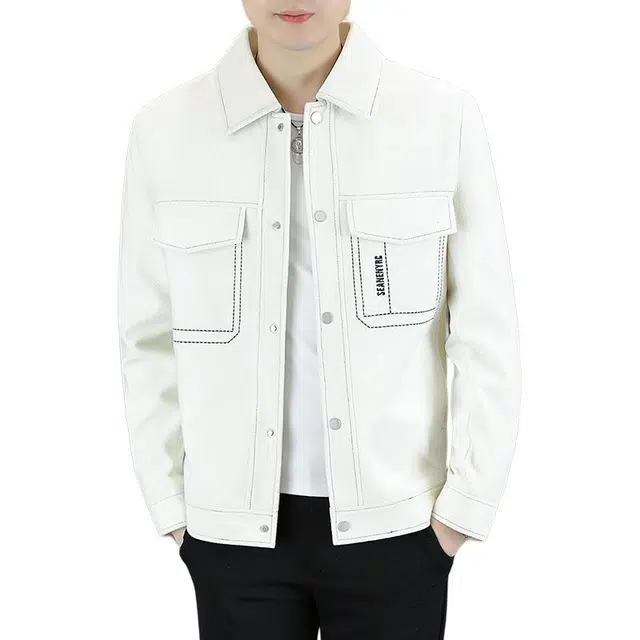 太子龍 潮流百搭翻领休闲帅气夹克 男款