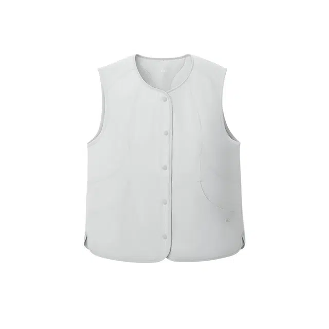 蕉下 保暖圆领轻薄气绒简约时尚舒适百搭休闲叠穿内胆抗静电防风马甲 女款