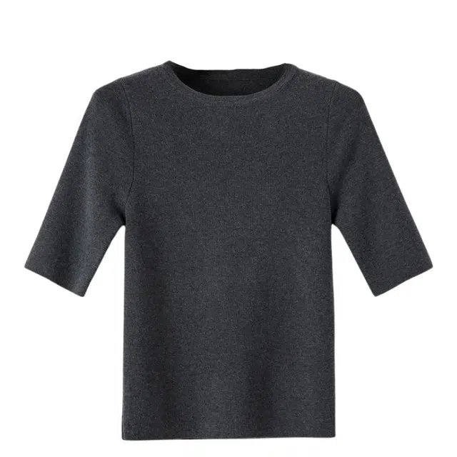 晚白 手感顺滑柔软保暖有弹性面料舒适针织衫 女款