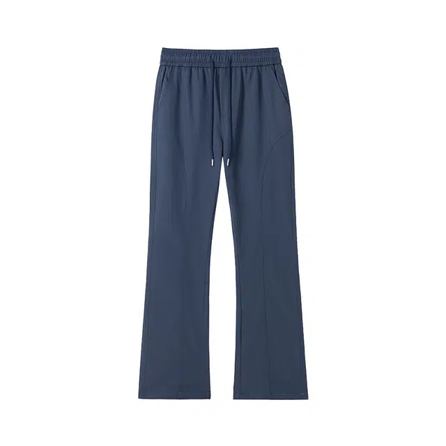 帝狼牛 日系复古美式简约夏季大码可选宽松休闲裤 男女同款