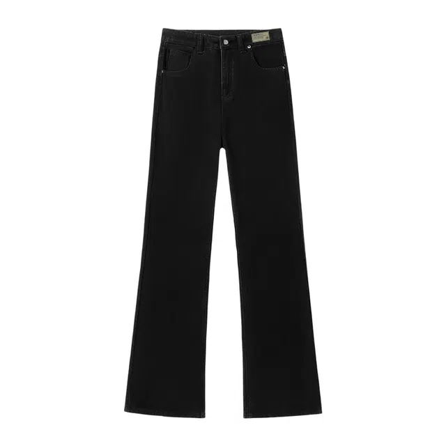 下层基础 美式高街复古潮流百搭直筒休闲舒适显瘦版型长裤牛仔裤 男女同款