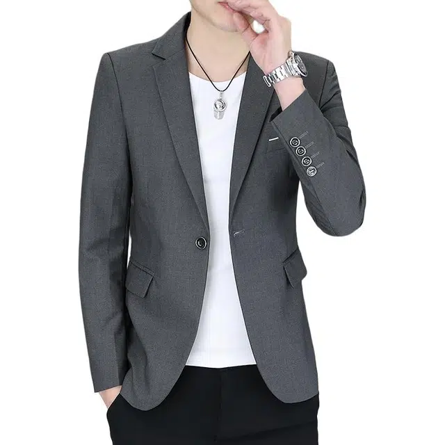 太子龍 休闲英伦帅气百搭单高品质礼服商务长袖西装 男款