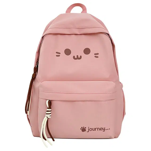 德力熊 高颜值卡通轻便 尼龙 双肩包 男女同款情侣款 多色