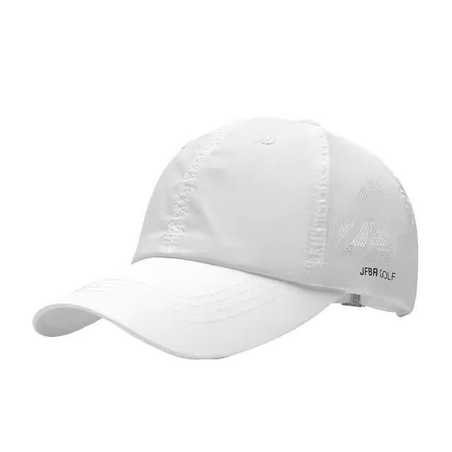 浪莎 韩系薄款速干网眼户外运动防晒休闲运动钓鱼遮阳帽 聚酯纤维 鸭舌帽 男女同款情侣款