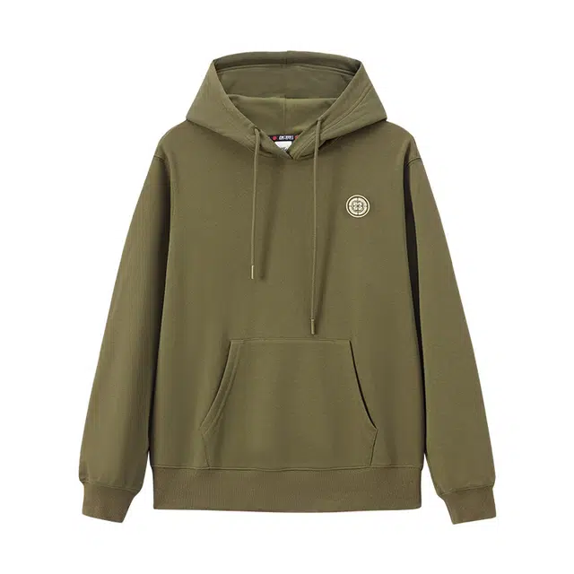 鬼洗 黑金老鹰笑脸黑鹰常规休闲风套头卫衣 男款