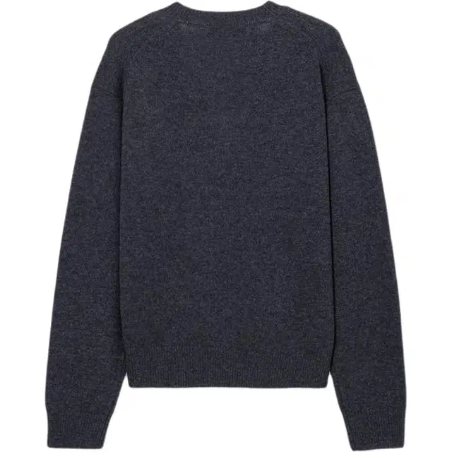 Dunst UNISEX CASHMERE V-NECK SWEATER CHARCOAL GREY