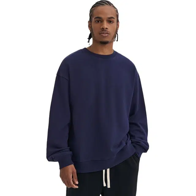 黑马漫画 美式圆领高级感百搭休闲卫衣 男女同款