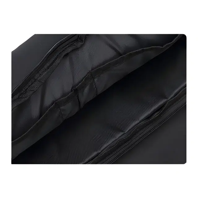 木林森 潮流时尚日系百搭通勤 牛津布 单肩包 男女同款情侣款 黑色