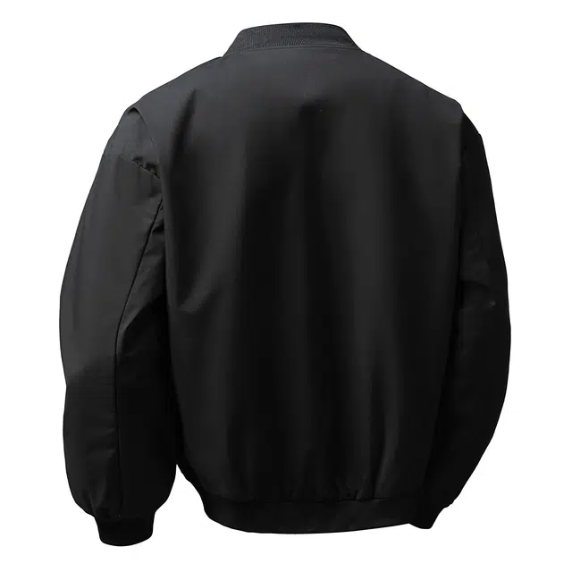 普鲁士多特蒙德 美式复古户外高街潮牌百搭宽松舒适休闲上衣外套防风纯色印花设计棒球领夹克 男女同款