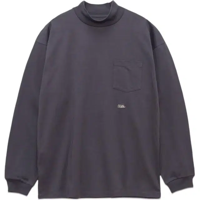 nanamica FW25 OOAL Mock Neck LS Tee T