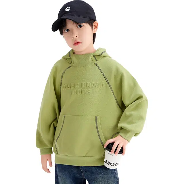 左西卫衣 布丁系列 时尚柔软舒适百搭连帽 中小童