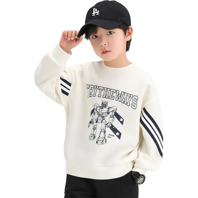 左西 圆领舒适亲肤卫衣 儿童款