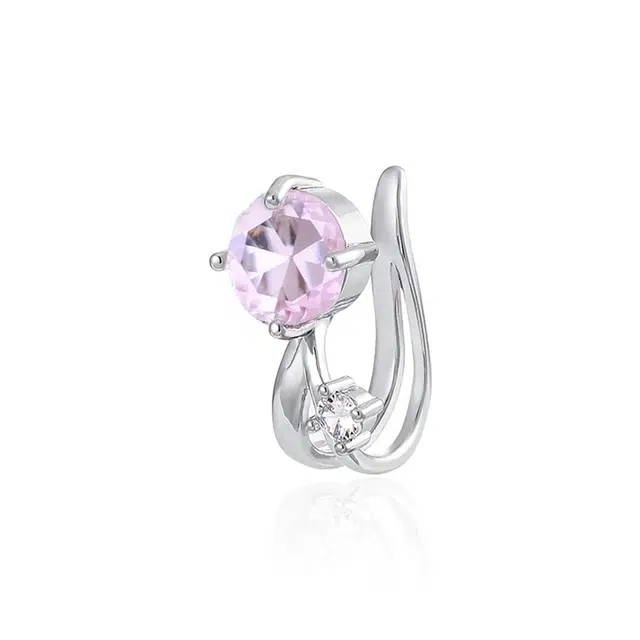 清脆小溪 小灯泡爆闪耳饰 法式浪漫精致小巧轻奢高级感小众独特日常百搭 合金 耳夹 男女同款情侣款