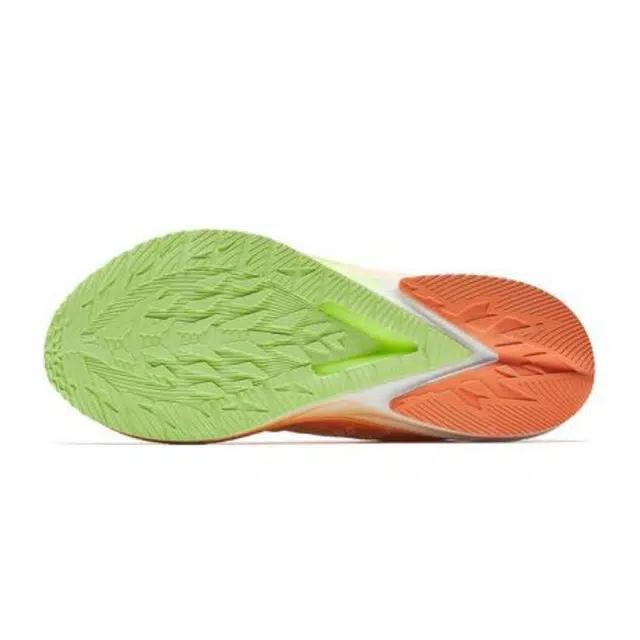 超级安踏 火箭专业竞速跑鞋透气款跑步鞋简约通用 男款 荧光甜瓜橙