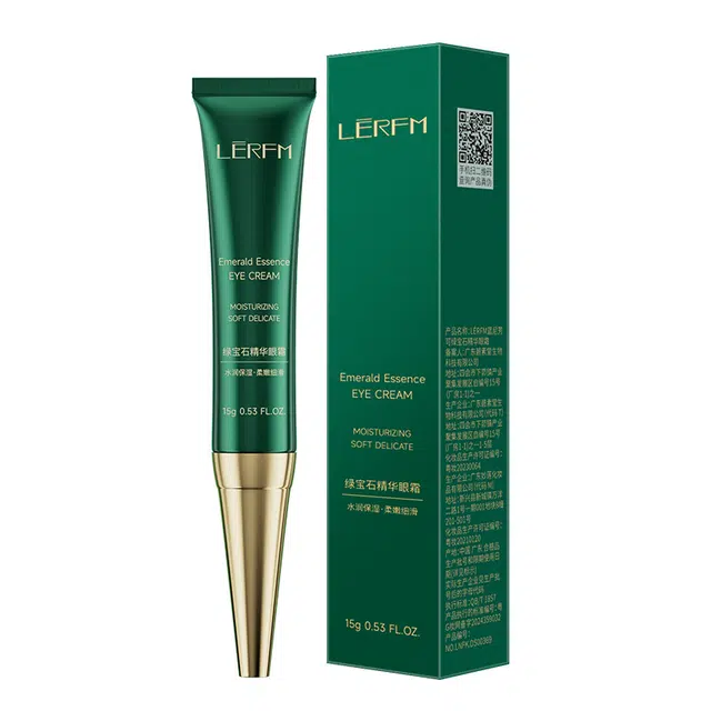 蓝尼芳可 绿石精华眼霜补水保湿提拉紧致淡纹眼袋弹润 提亮