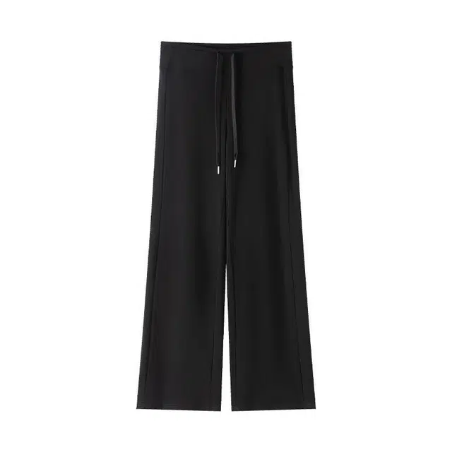 苏九儿 美式高腰垂感宽松阔腿休闲裤 女款