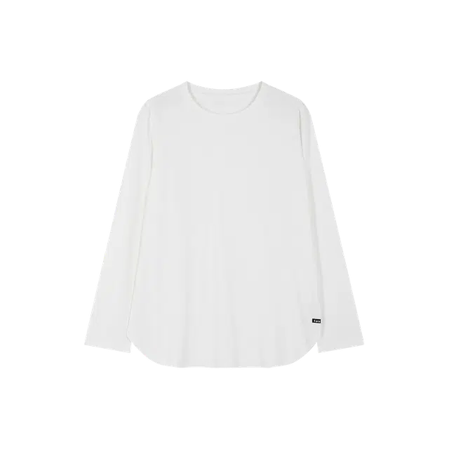 沫晗依美 舒适休闲百搭纯色长袖圆领套头卫衣 女款