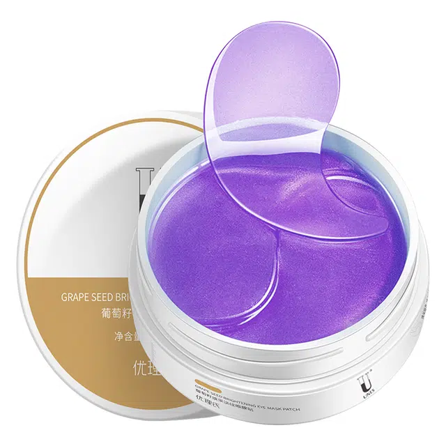 优理氏 葡萄籽鲜亮淡纹眼膜贴眼霜 紧致保湿滋润补水 眼霜淡纹抗老紧致黑眼圈