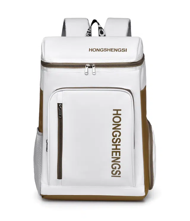 蔻蒂熊 休闲男女羽毛球网球训练健身包潮独立鞋仓多功能通勤百搭 涤纶 双肩包 常规 青少年 棕色/蓝色/黑色/粉色