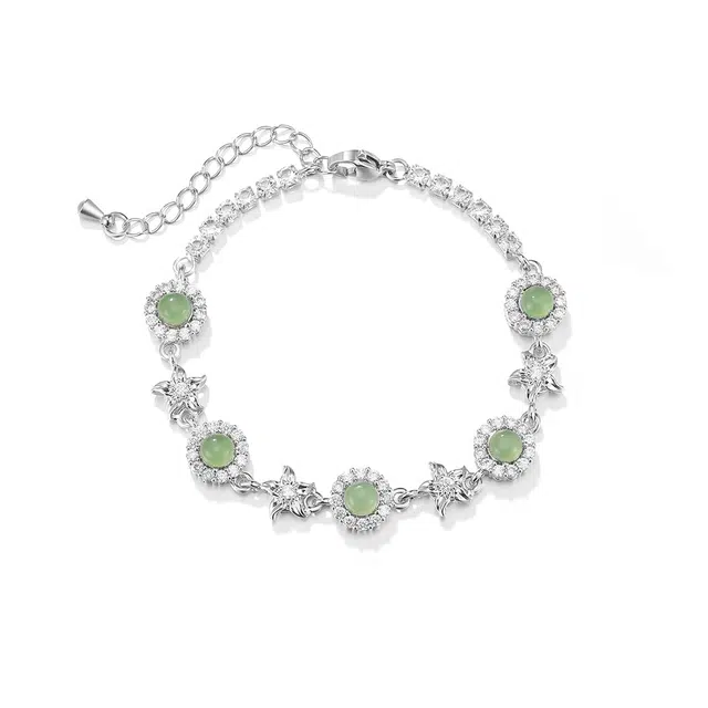 珂里 轻奢高级感清冷海星百搭闪耀超仙小众满天星星设计甜美 琉璃 手链 女款