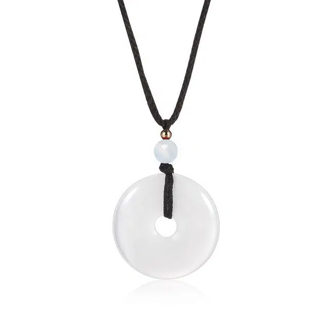 【国风平安扣 】 缇克玺 新中式国潮设计 经典轻奢小众风格 日常通勤百搭 高级感#好运 菩提根 项链 男女同款情侣款