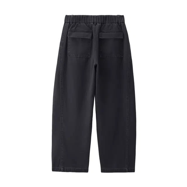 佐丹奴 纯棉侧缝前移收褶松紧腰梭织休闲裤 男款