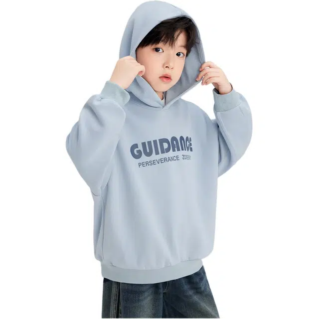 左西卫衣 布丁系列 时尚舒适百搭连帽 中小童